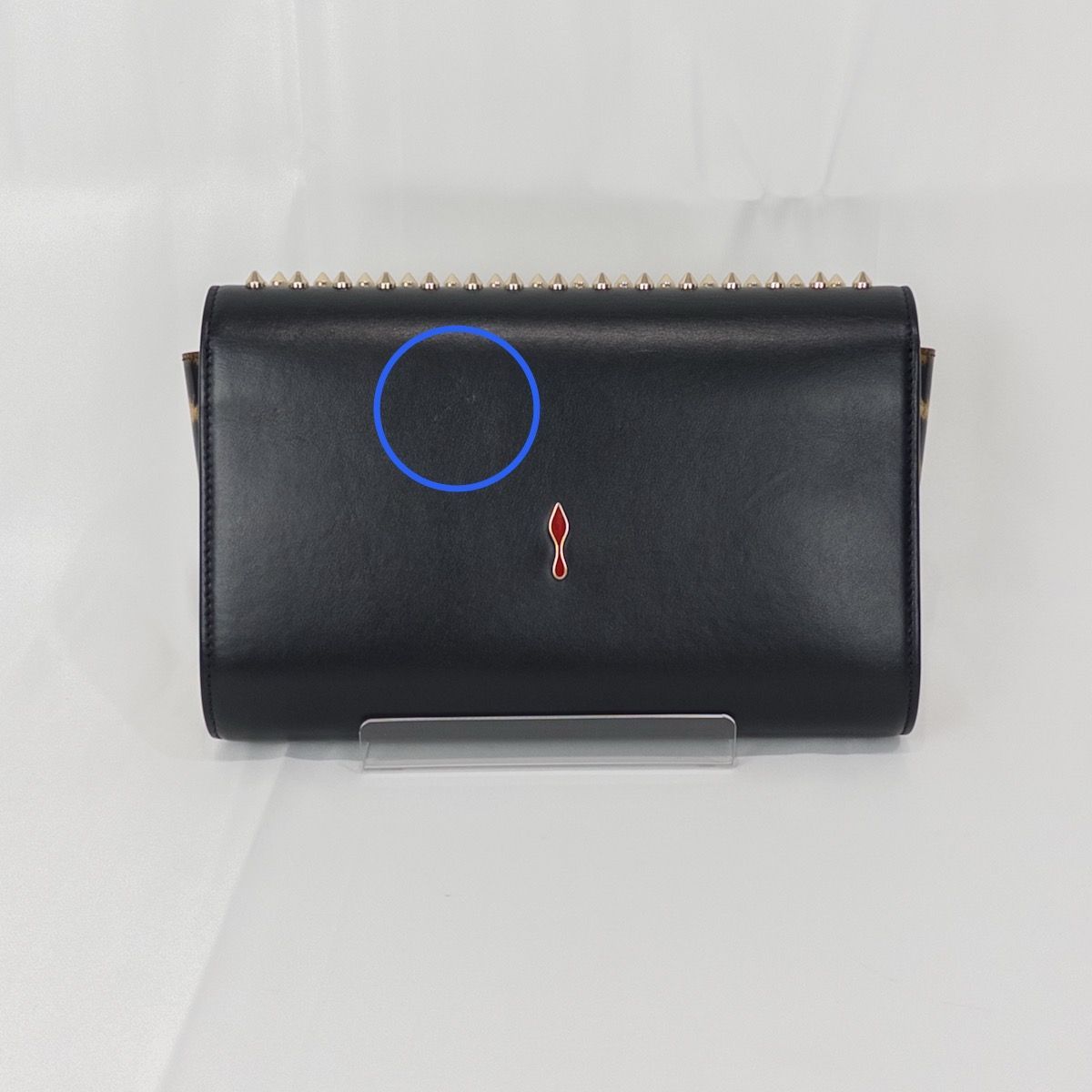 Christian Louboutin 新古品 クラッチ ショルダー ルブタン Christian