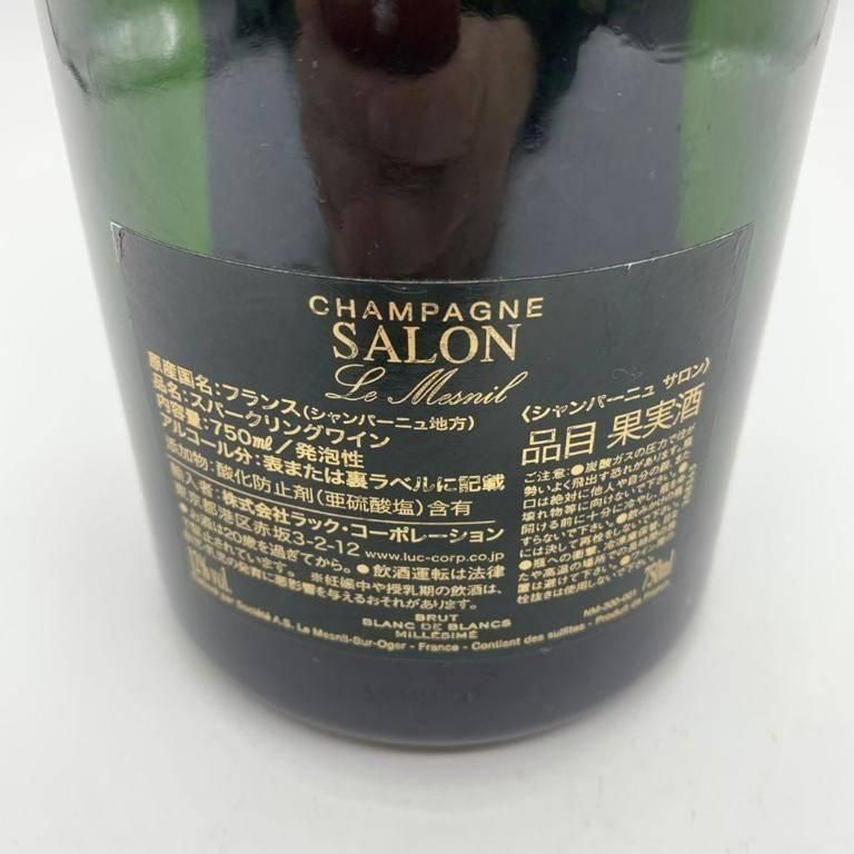 【mira】サロン ル メニル ブラン ド ブラン ブリュット 2012 サロン ブラン・ド・ブラン ル・メニル ブリュット 2012【木