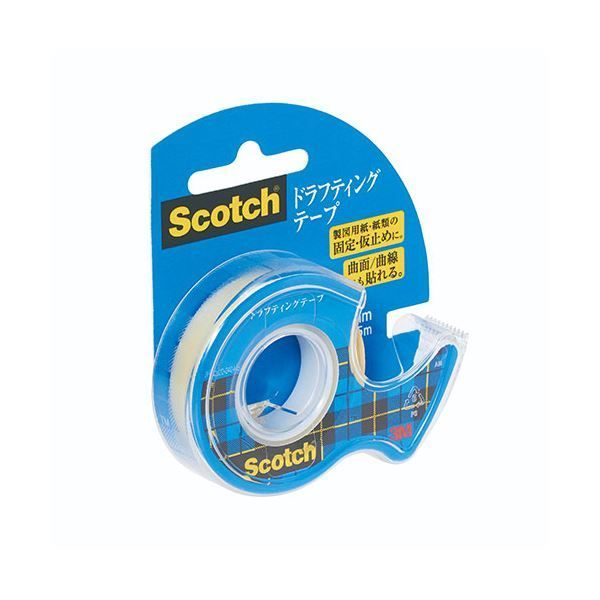 20個セット 3M Scotch スコッチ ドラフティングテープ ディスペンサー付 3M-D-12X20