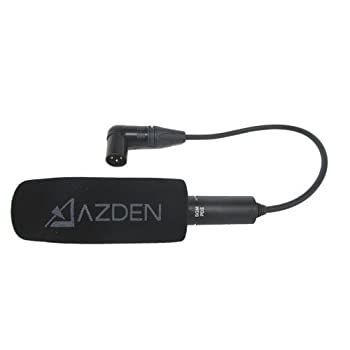 AZDEN SGM-PDII L -V 単一指向性マイクロフォン L型プラグ