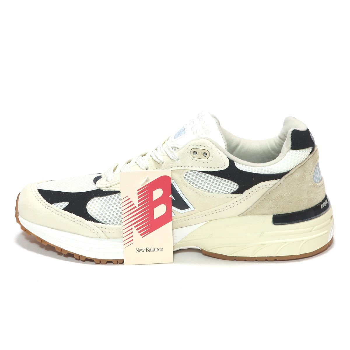 NEW BALANCE U993WS SEA SALT/BLACK SUEDE MADE IN USA 