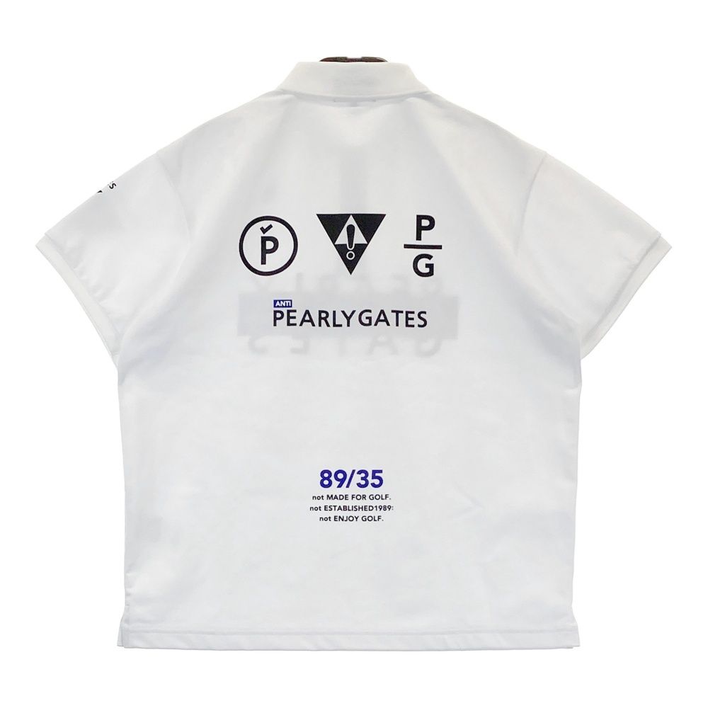 サイズ 1 PEARLY GATES パーリーゲイツ 2025年モデル 半袖ポロシャツ ホワイト系 240101495995 ゴルフウェア レディース ストスト WWW_NOITHATQUANGTHANH_NET