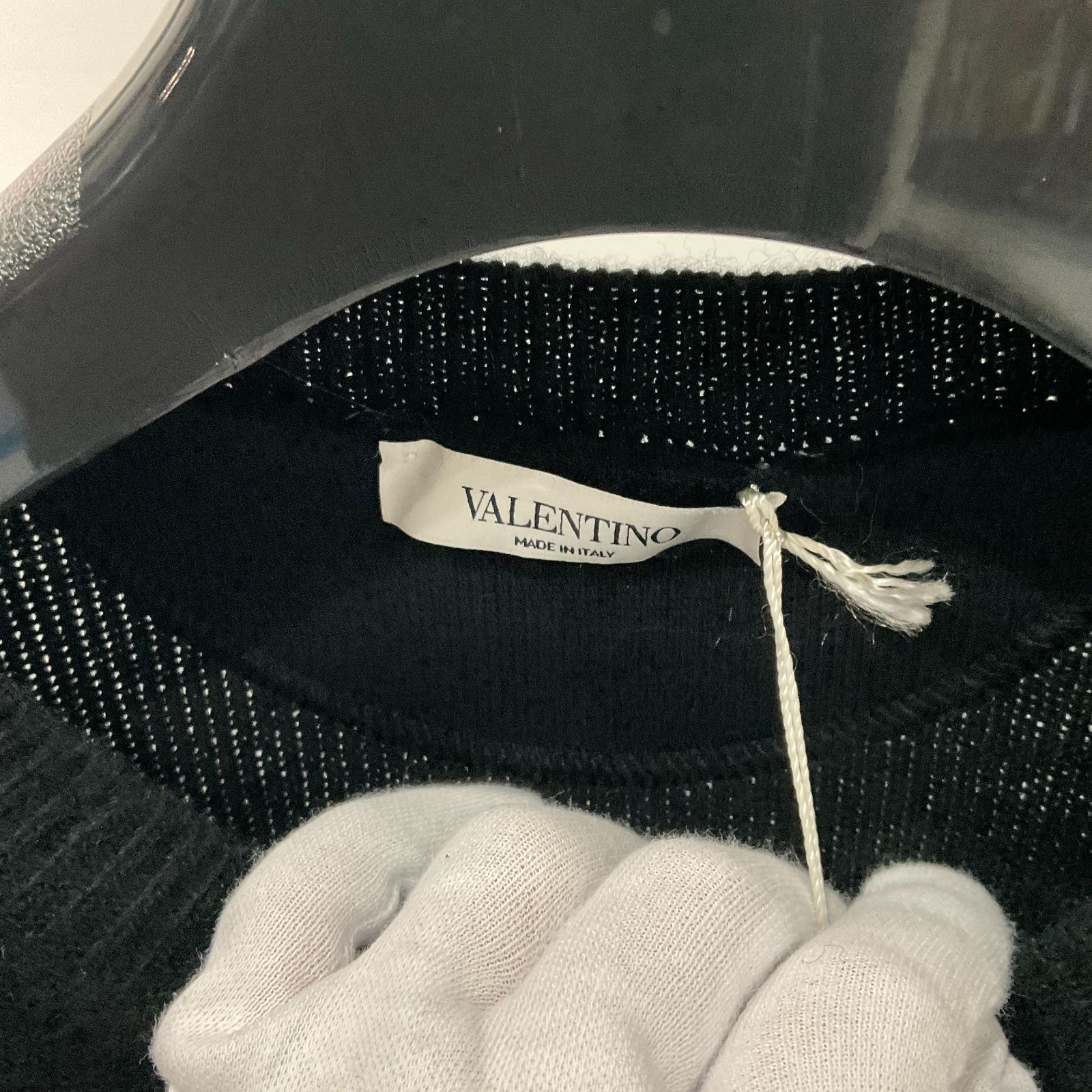 VALENTINO ロゴニット