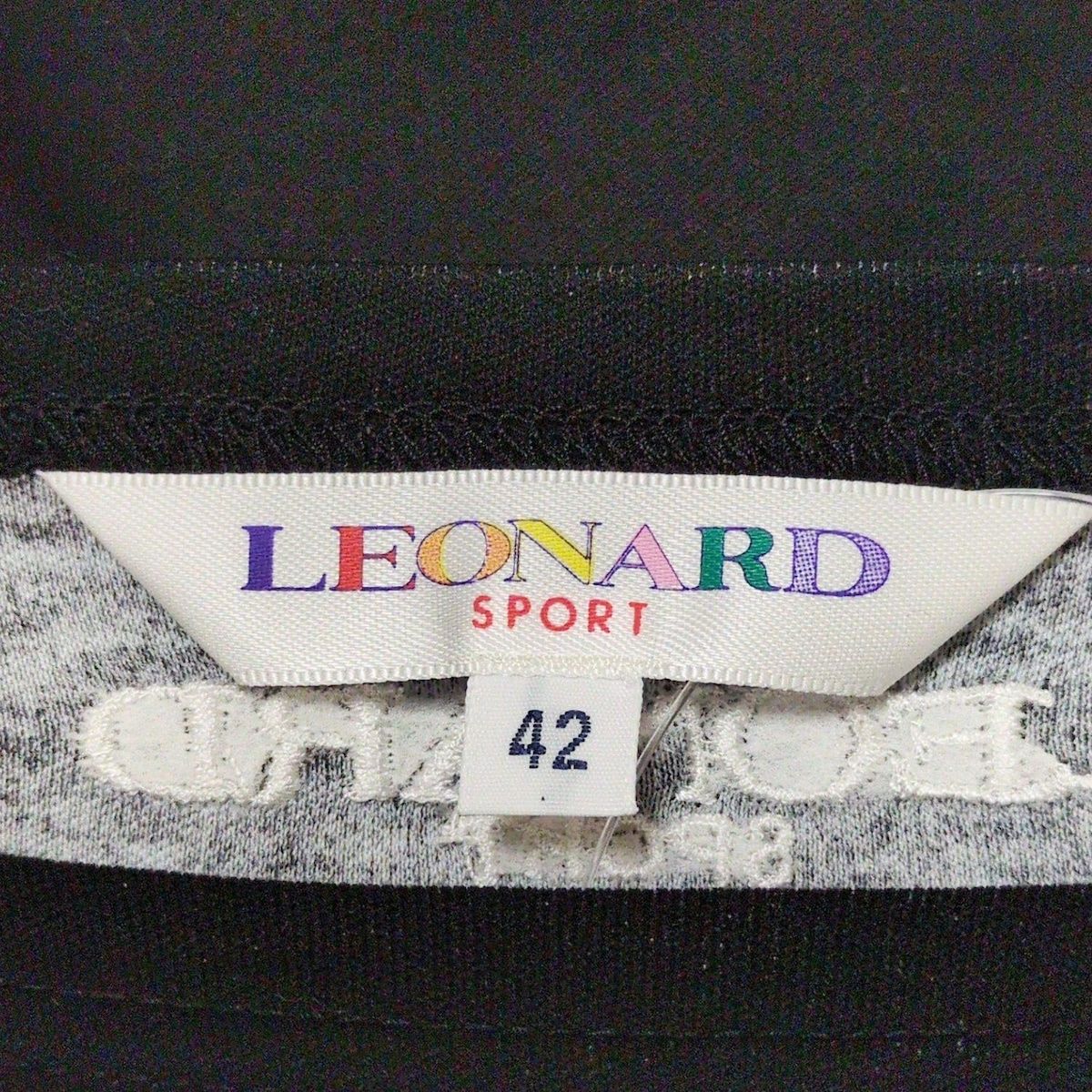 LEONARD SPORT 半袖カットソー/Tシャツ サイズ42 LEONARD SPORT(レオナールスポーツ) 半袖Tシャツ サイズ42 L