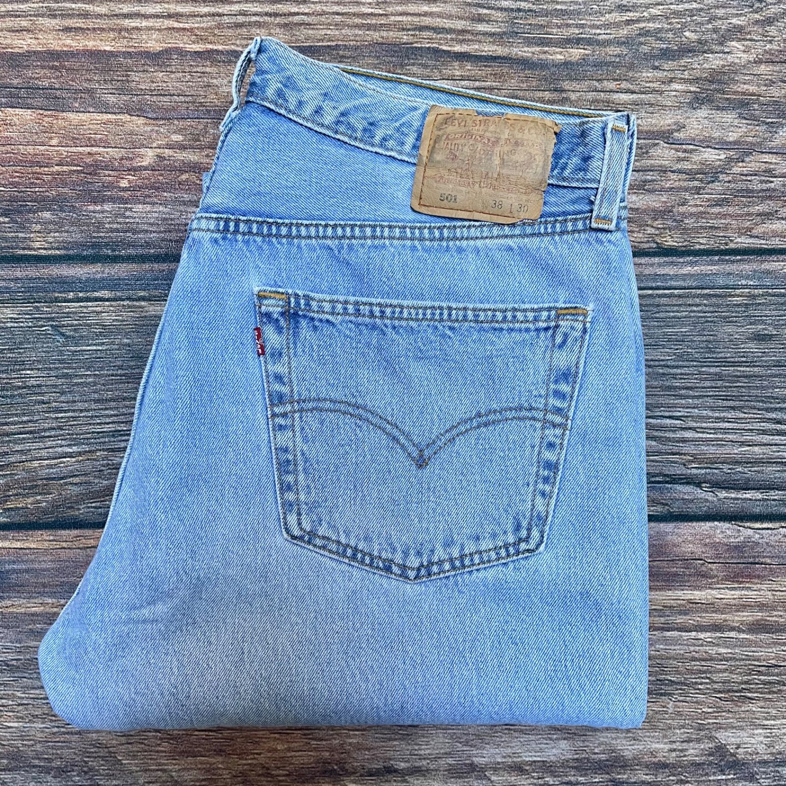 90‘s　USA製　Levi’s　リーバイス501　デニムパンツ　W38L30