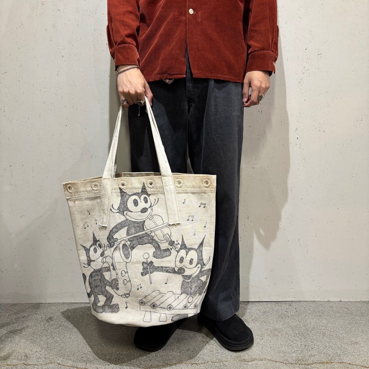 Kitzfitz handmade in LA】Around 30～40s Tote Bag 