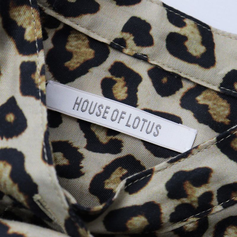 2023AW ハウスオブロータス HOUSE OF LOTUS レオパードプリント