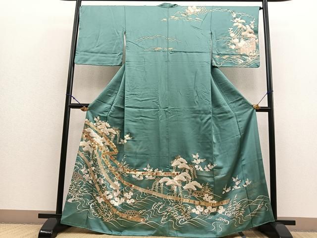 オンライン ショップファッション - 平和屋着物□訪問着 駒刺繍