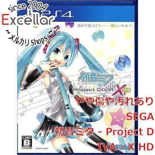 [bn:10] 初音ミク - Project DIVA - X HD　PS4　説明書なし