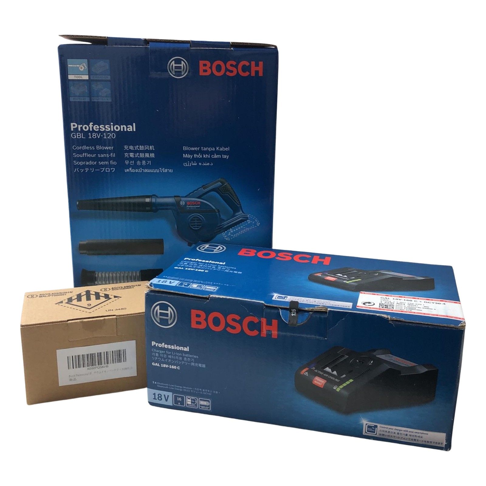 €€BOSCH ボッシュ バッテリーブロワ ＧＢＬ 18Ｖ-120