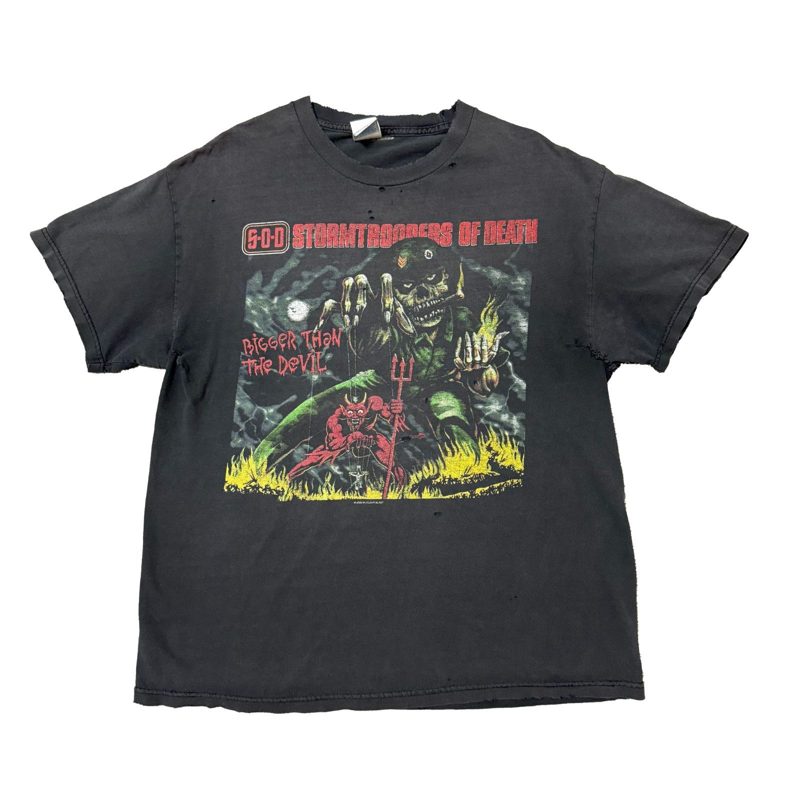 00s Stormtroopers Of Death Bigger Than The Devil tee S.O.D.