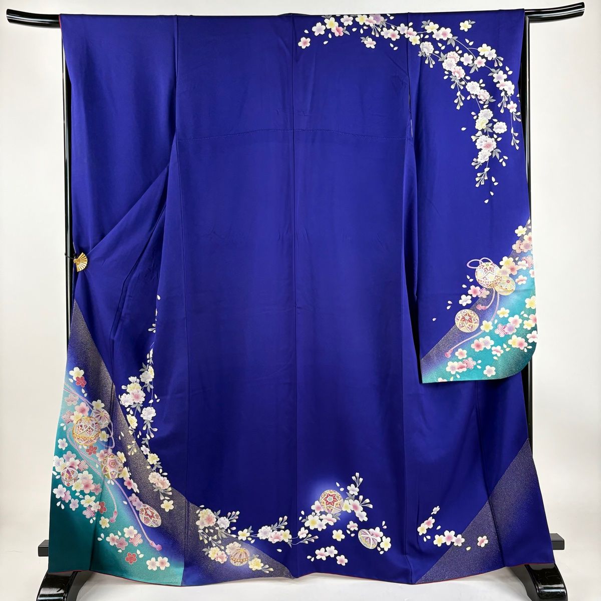 振袖 身丈165cm 裄丈66cm 正絹 名品 【中古】 美品】 振袖 身丈165cm 裄丈66cm 正絹 秀品 【中古】の通販 by