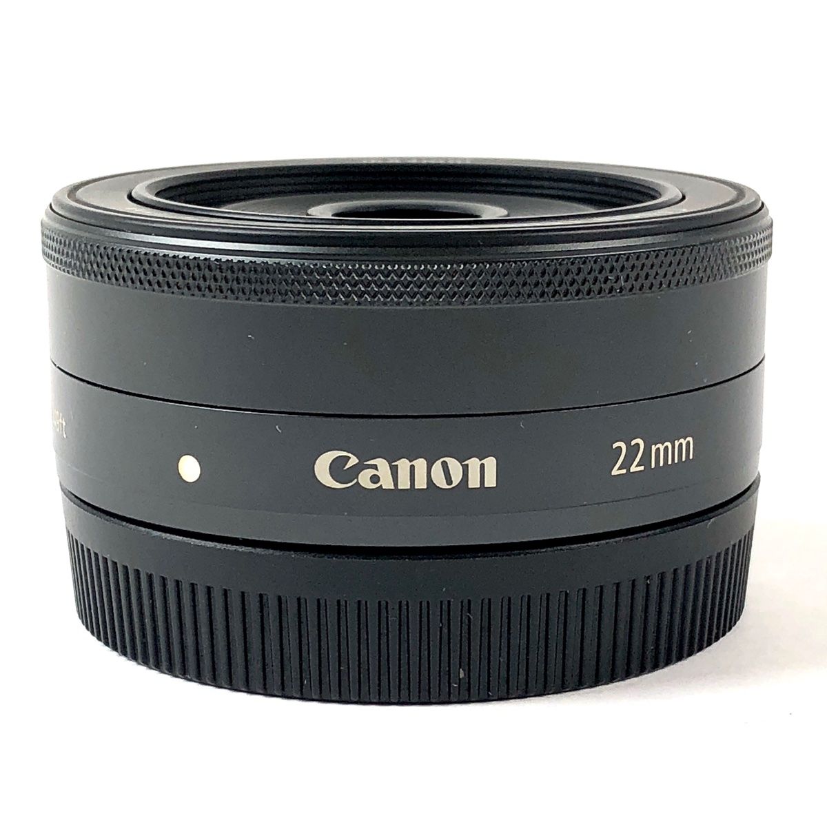 在庫一掃】 キヤノン Canon EF-M 22mm F2 STM ブラック 一眼カメラ用 