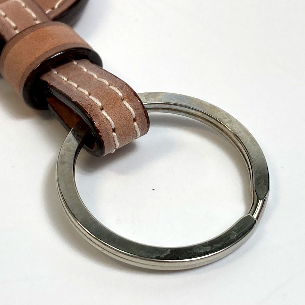 ロレックス ロゴ ノベルティ 非売品 キーホルダー レザー ブラウン