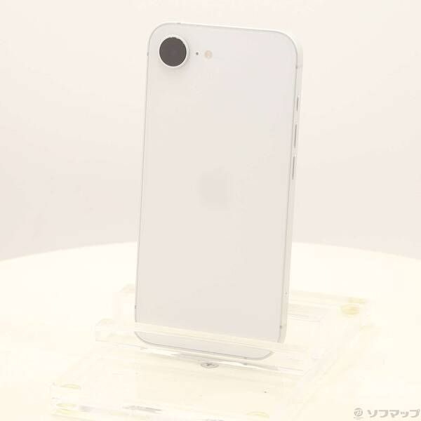 ムスビー｜新品・未使用 iPhone16E 128GB ホワイト 送料無料