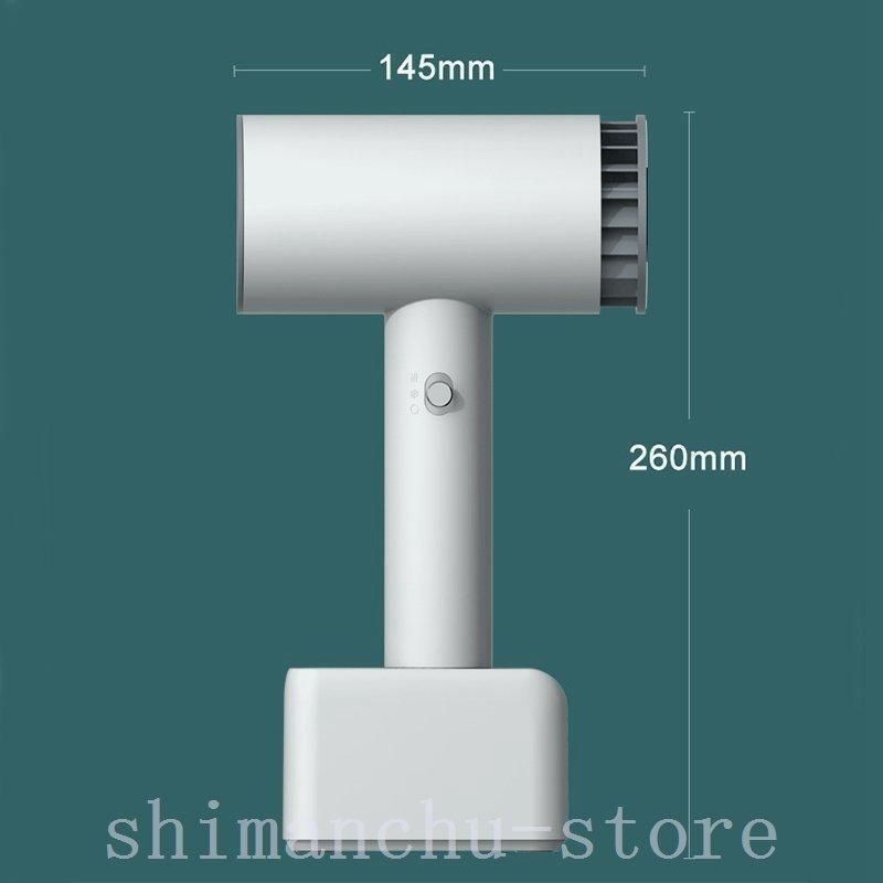 ドライヤーコードレスヘアドライヤー温風充電式収納式コンパクト持ち運び便利簡単充電ノズル取り外しヘアーサロンスタイリングワイヤレス大容量LYX7