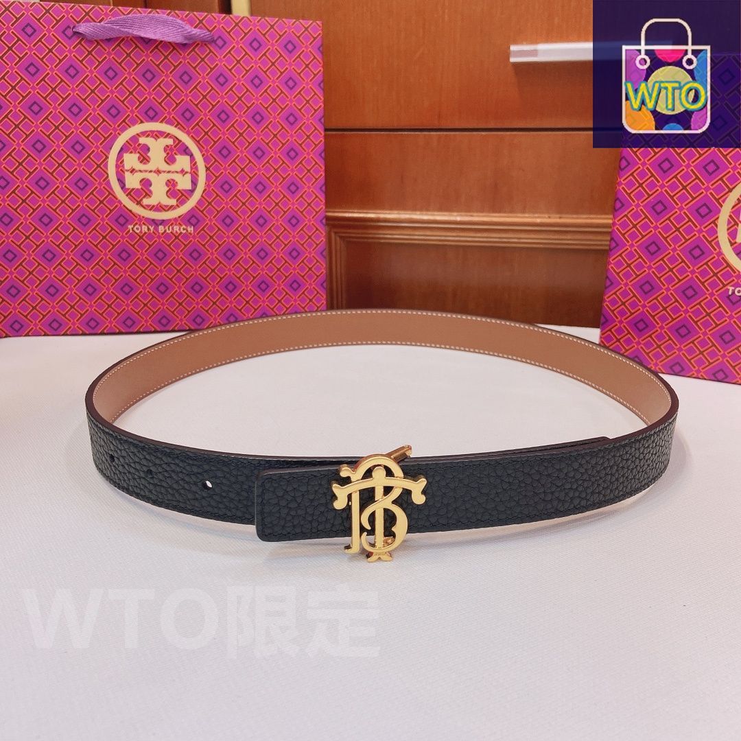 今日WTO】Tory Burch トリー バーチ ダブルフェイスベルト-1