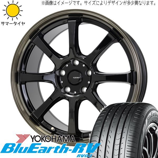エブリイ NV100 クリッパーリオ 165/60R14 ホイールセット | ヨコハマ ブルーアース RV03 u0026 P08 14インチ 4穴100 