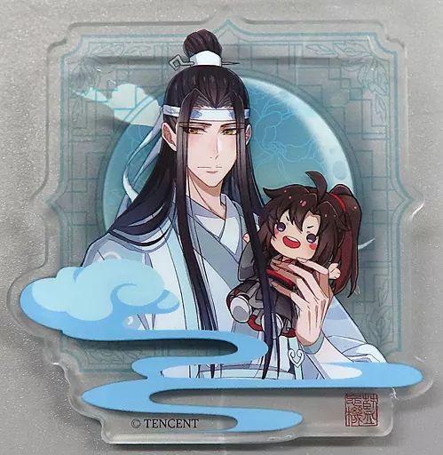 中古】バッジ・ピンズ 藍忘機(ぬいぐるみver.) アクリルバッジ