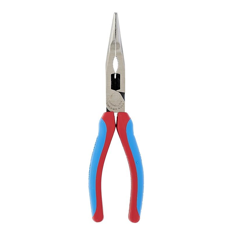 CHANNEL 強力型ロングノｰズプライヤｰ 198mm コンフォｰトハンドル E388CB 1