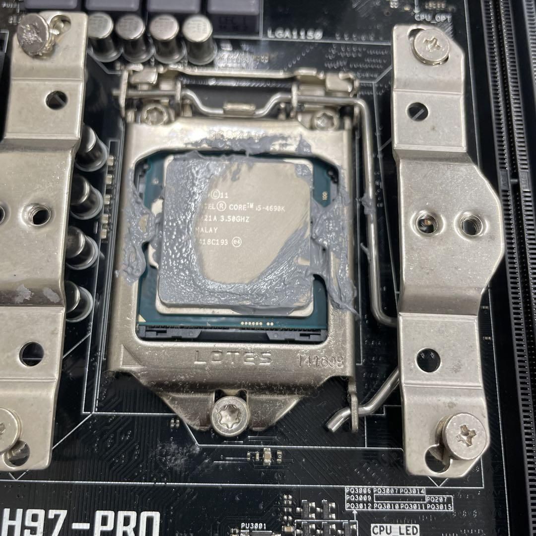 24 ASUS H97-PRO GAMER i5-4690K セット - メルカリ