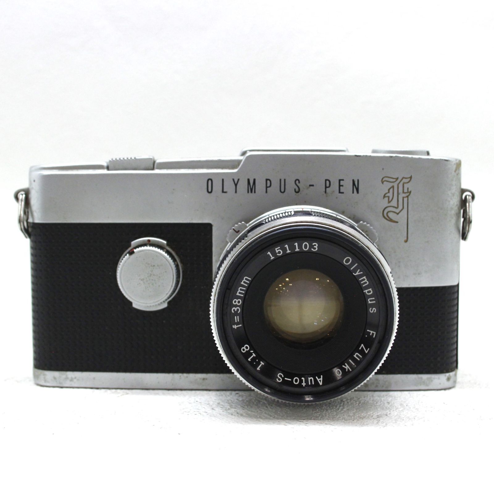 ジャンク品】OLYMPUS PEN-F / OLYMPUS F.ZUIKO AUTO-S 38mm F1.8