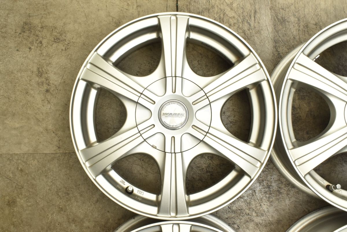 車 【特価品】WAREN 15in 5.5J +45 PCD100 アルミホイール 4本 軽 