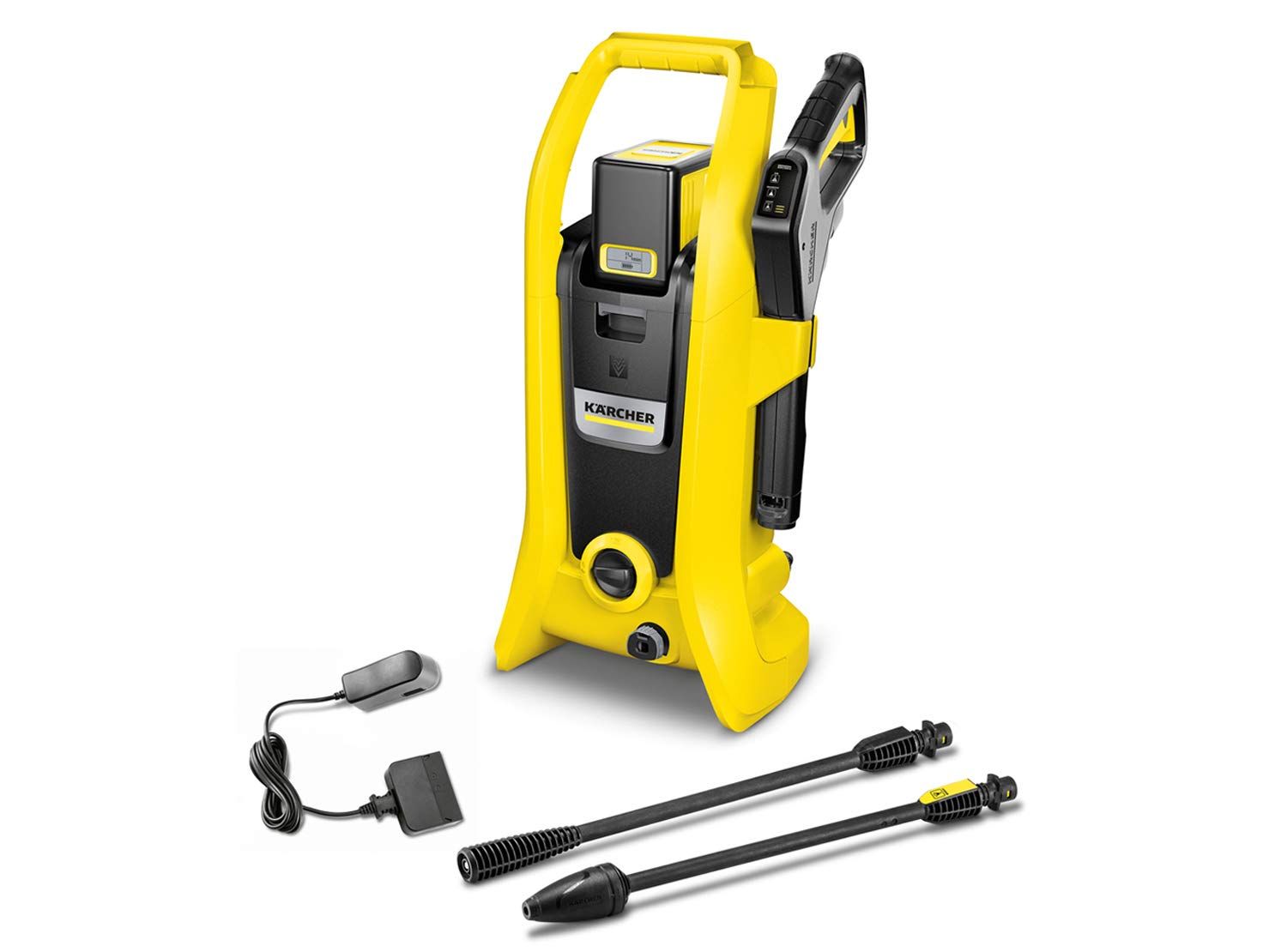 ケルヒャー KARCHER 高圧洗浄機 36V |5Ah K2 コードレス バッテリーセット 1.117-223.0 黄砂 洗車 汚れ 床置きタイプ バッテリータイプ