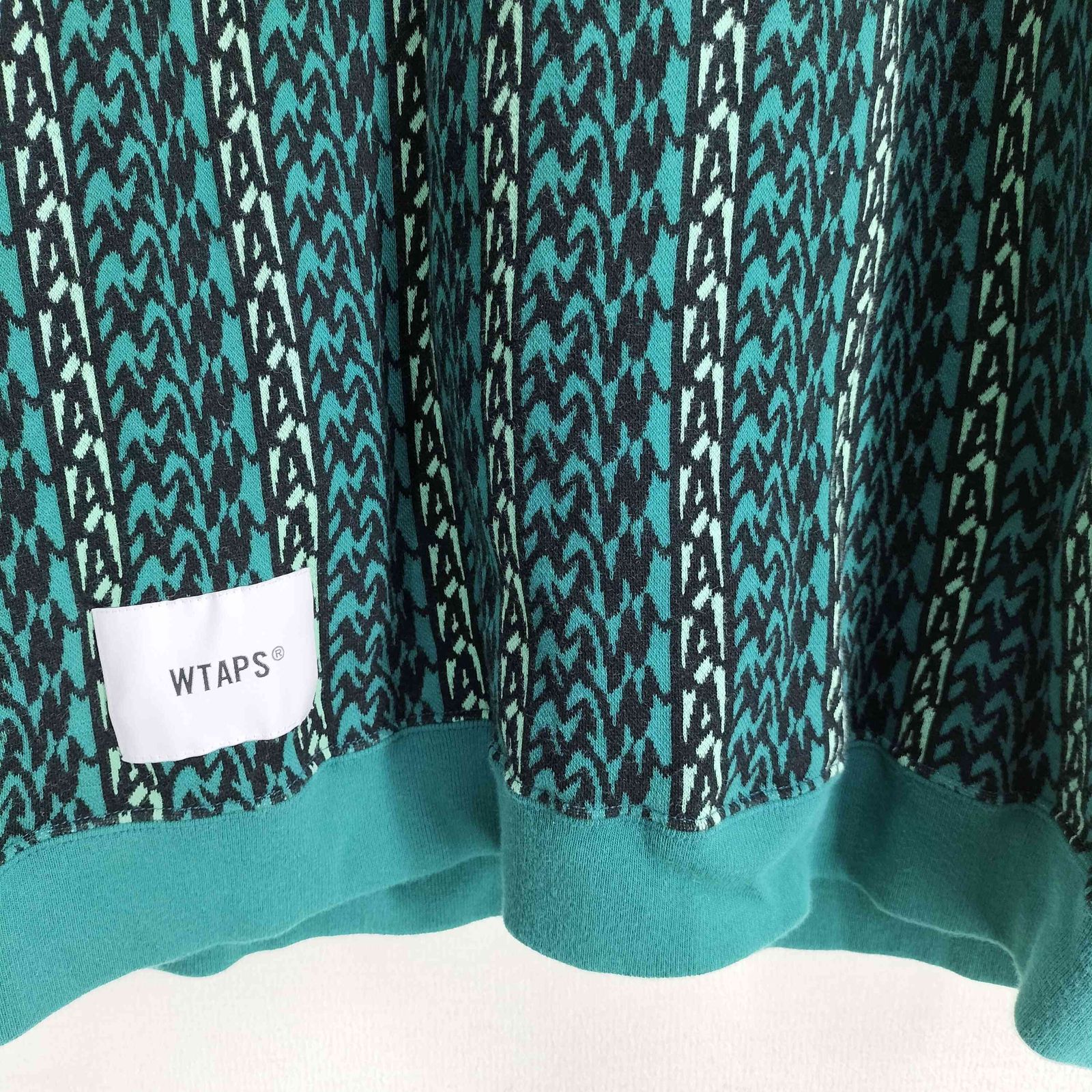 ダブルタップス WTAPS 24SS Cotton. Textile. Sign Green メンズ