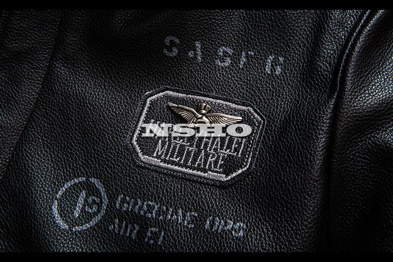 上質 カウハイド メンズ 革ジャン MA-1 The 345th Bomb Group フライト