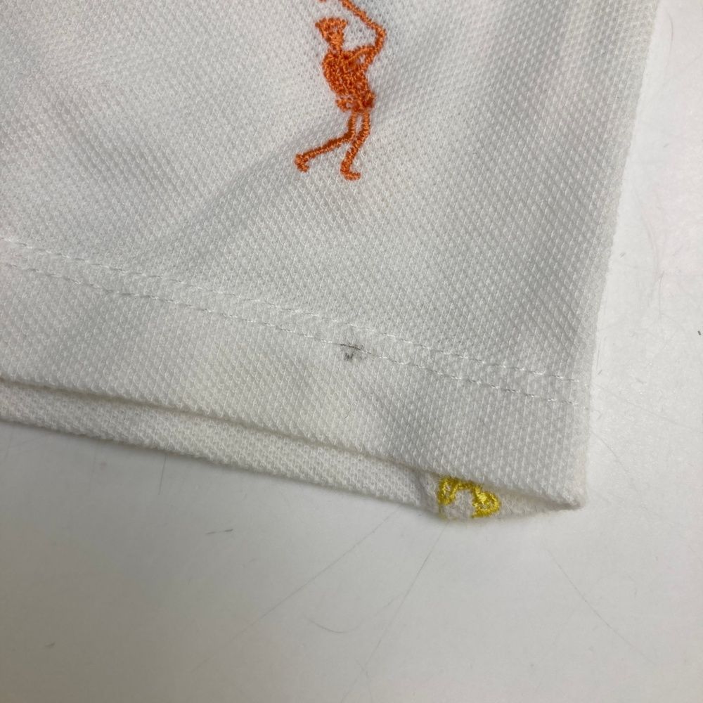 サイズ：M MARK&LONA マークアンドロナ ノースリーブポロシャツ 総柄