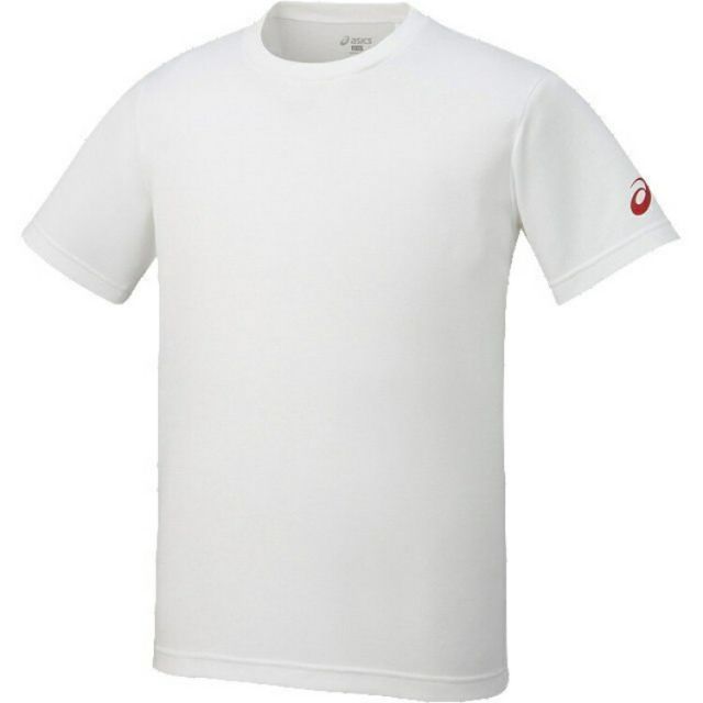 asics アシックス SS TOP ホワイトxレツド O XA6188 123 | スポーツ メンズ O ホワイト 白 服 衣類 衣料品ウェア ウエア フィットネスウェア トップス シャツ Tシャツ 半袖 UVケア ショートスリーブト