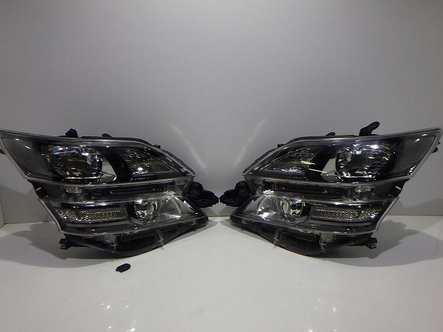 20ヴェルファイア ヘッドライト 左右 HID ANH GGH20 25 後期 AFS コーティング 81110-81150-58231 比較的 250922053