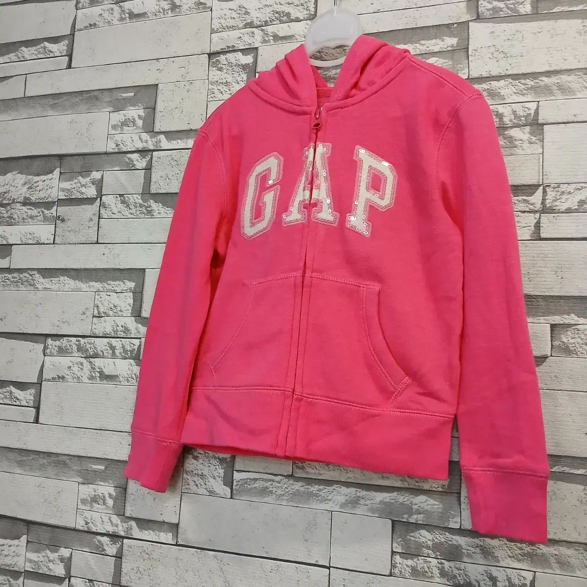 Gap Kids(ギャップキッズ) フード付き ジップアップパーカー 6 7 税金 /宅配便