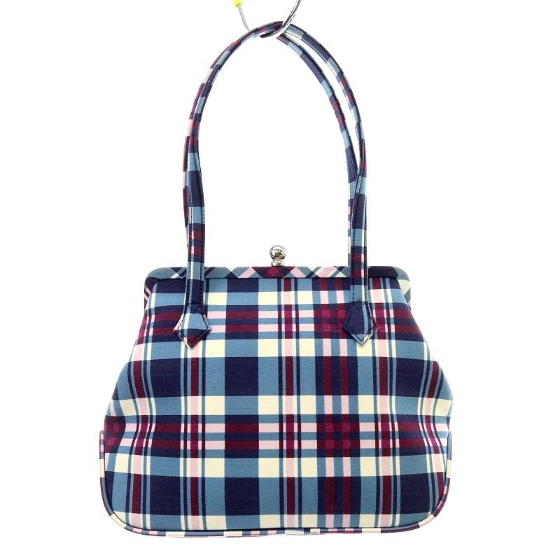 Vivienne Westwood ハンドバッグ タータンチェック オーブ ヴィヴィアンウエストウッド Vivienne Westwood ハンドバッグ タータン