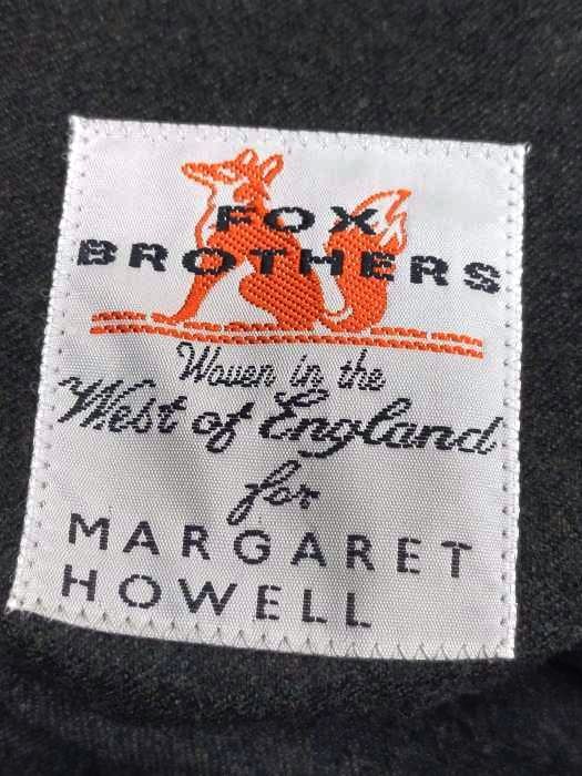マーガレットハウエル MARGARET HOWELL FOX BROTHERS 3Bウール