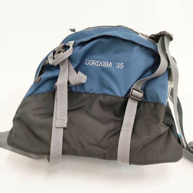 無料の ACONCAGUA アコンカグア CORDOBA 35L コルドバ バックパック リュック デイパック ブルー メンズ 5-0922G∞