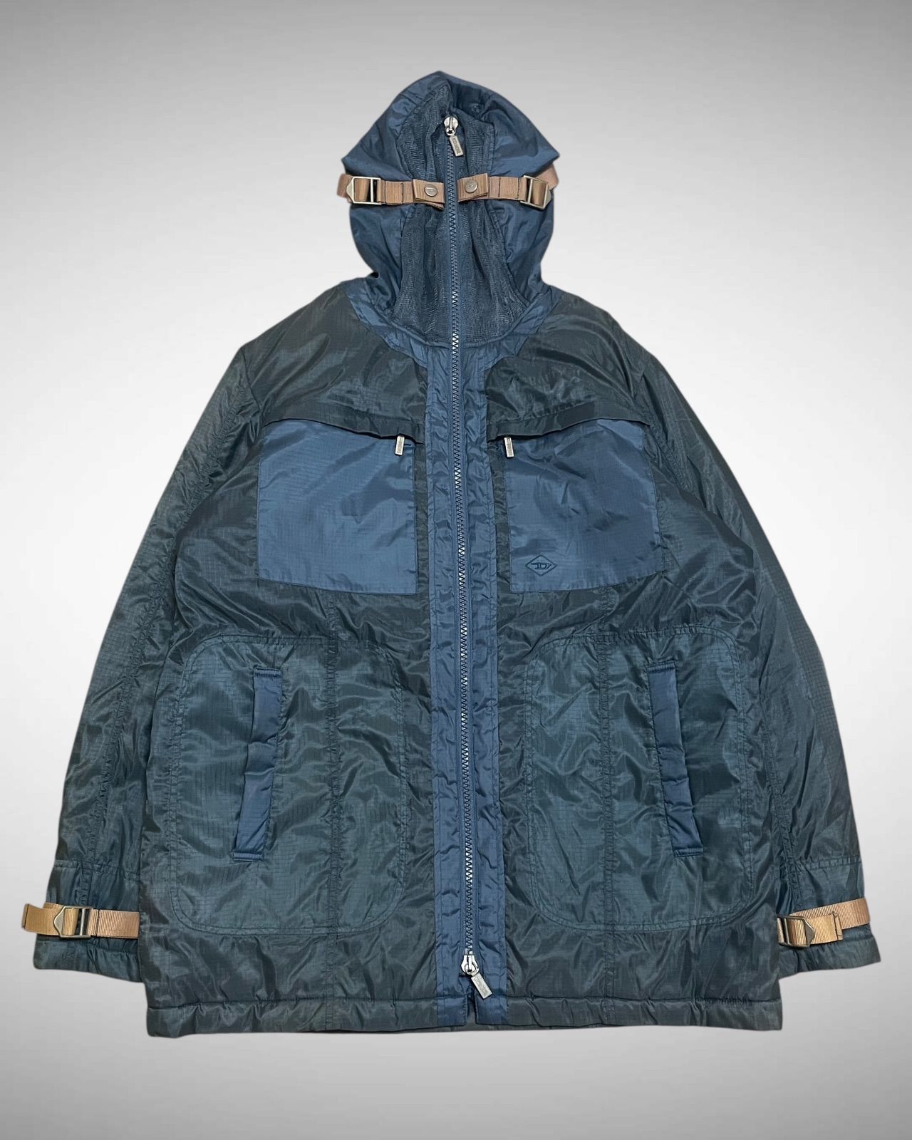 DIESEL ARCHIVE ジャケット DIESELディーゼル レザー×ファブリック ジャケットarchive