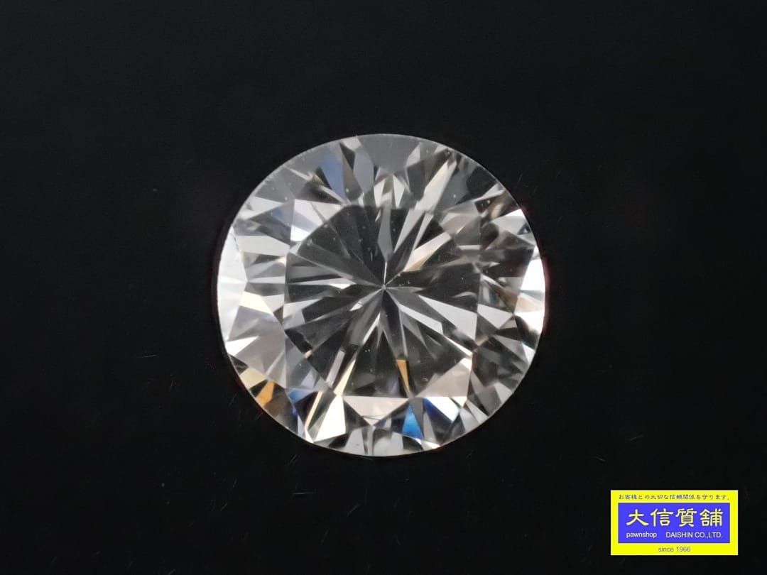 ダイヤモンドルース 0.327ct G VS-1クラリティ POORカット 蛍光性NONE 品 C-9380 質屋