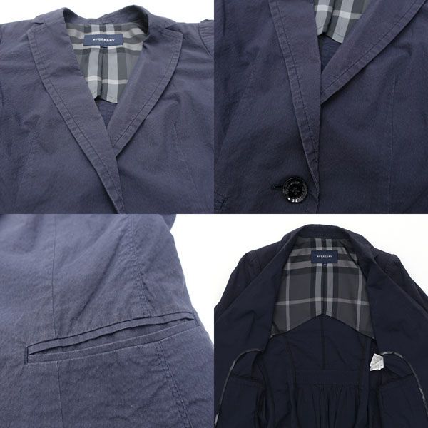 【美品】BURBERRY LONDON テーラードジャケット　イタリア製生地 BURBERRY（テーラードジャケット）のフリマアイテム一覧