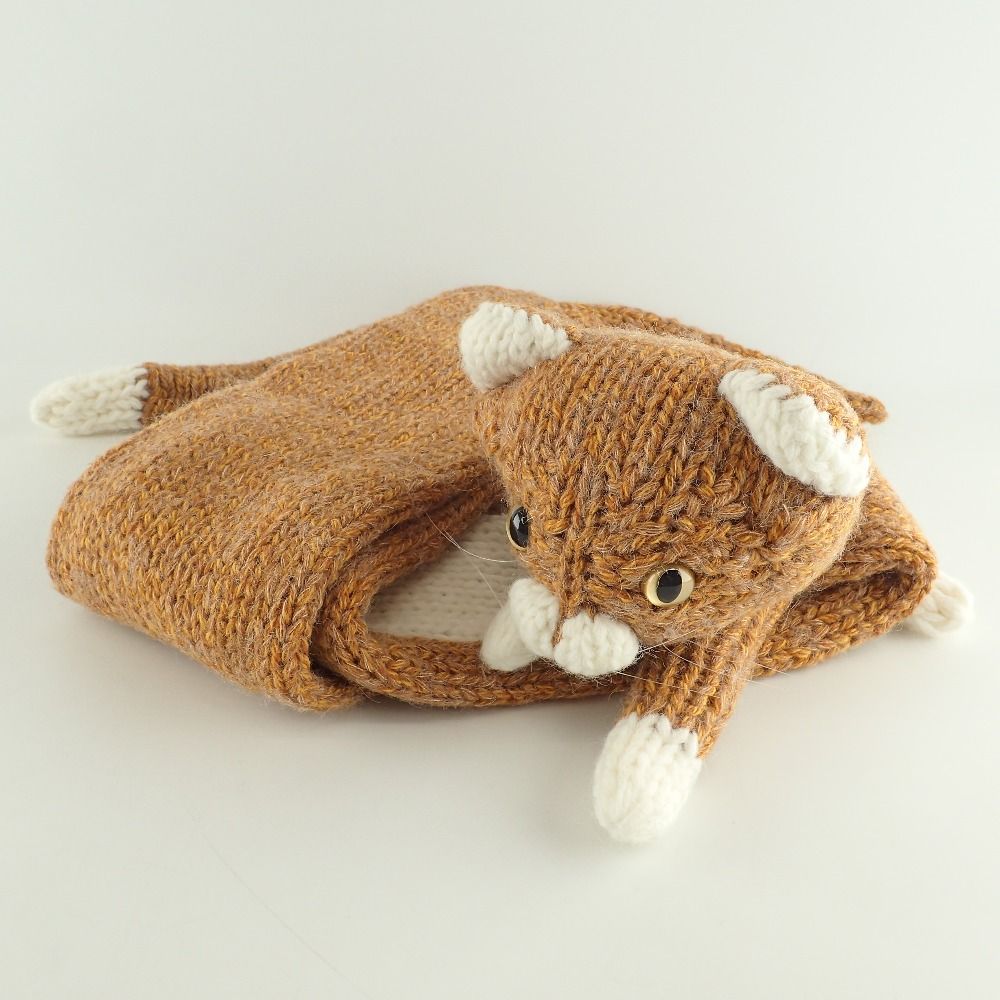 doublet ダブレット 【美品】21AW30KN51 STUFFED CAT HAND-KNITTING  