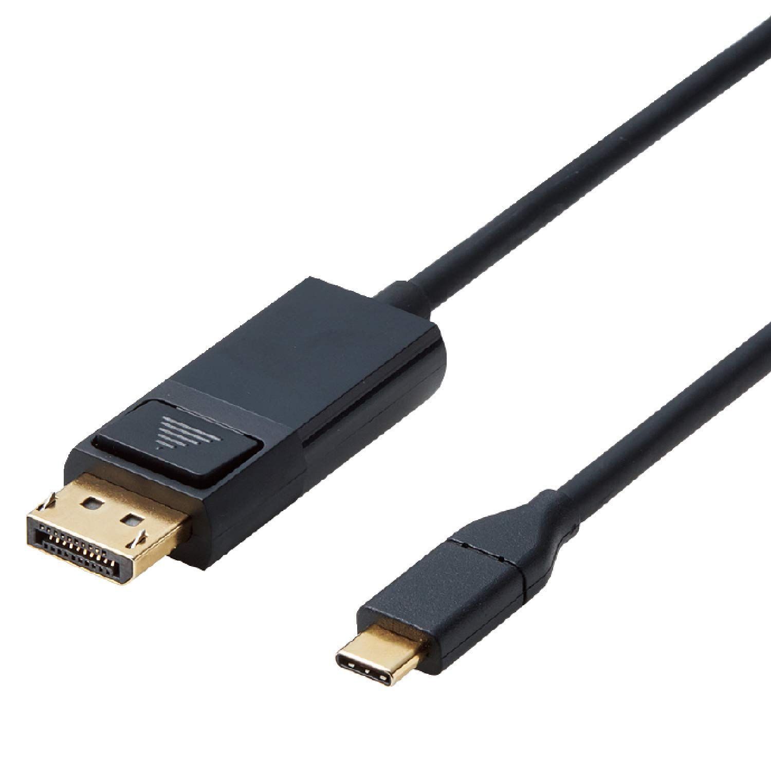 【在庫処分】CAC-CDP20BK ブラック 2m 【ディスプレイ・テレビ・プロジェクターなどに】 iPhone15対応 4K2K/60Hz対応 TypeCu0026DisplayPort ケーブル 変換 タイプC エレコム