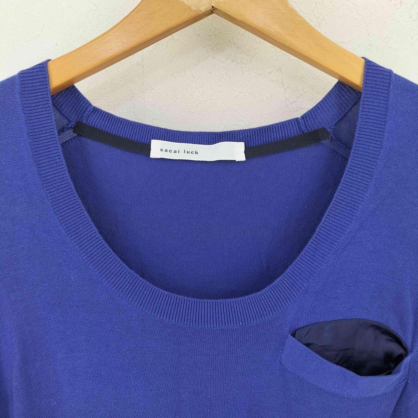 サカイラック sacai luck フラワーレースドッキングチュニック