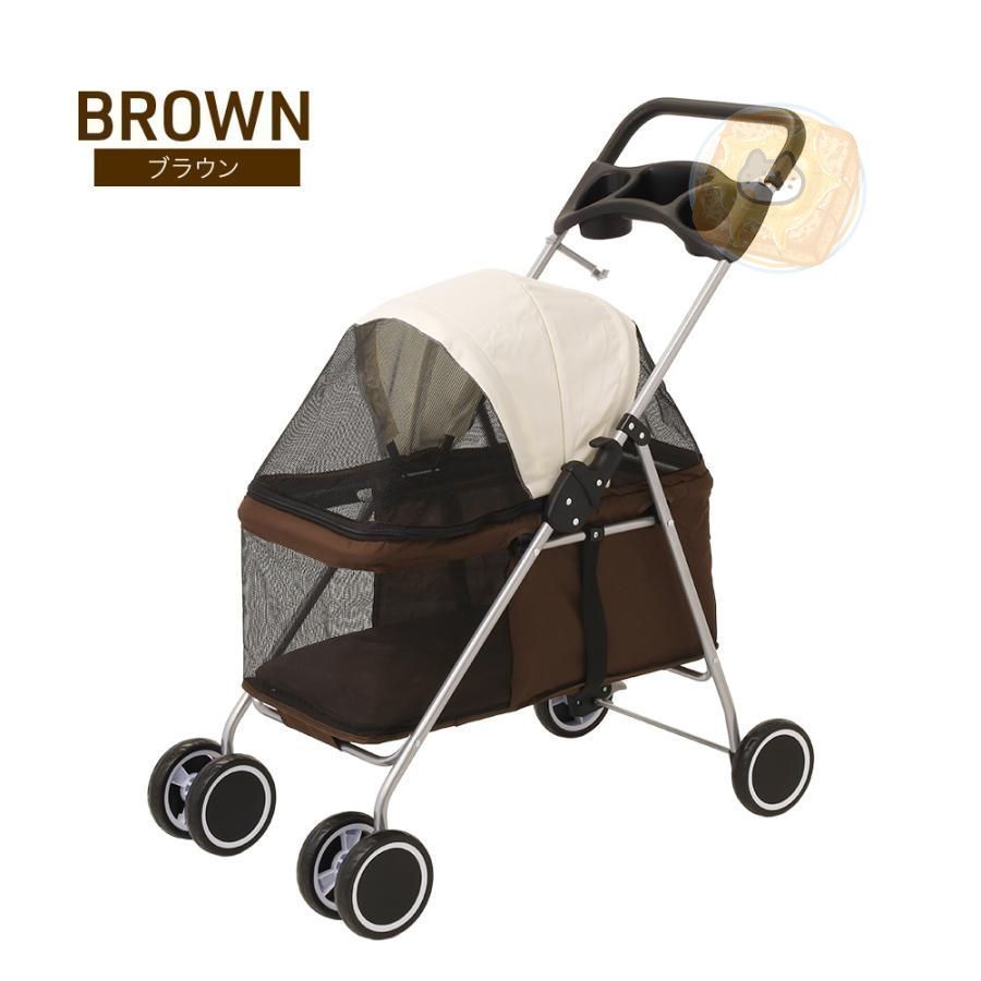 【新品】MILA＆LOUIS ペットカート 折りたたみ 軽量 多頭対応 Amazon | MILA&LOUIS ペットカート 多頭の小型犬&猫 中型犬一匹