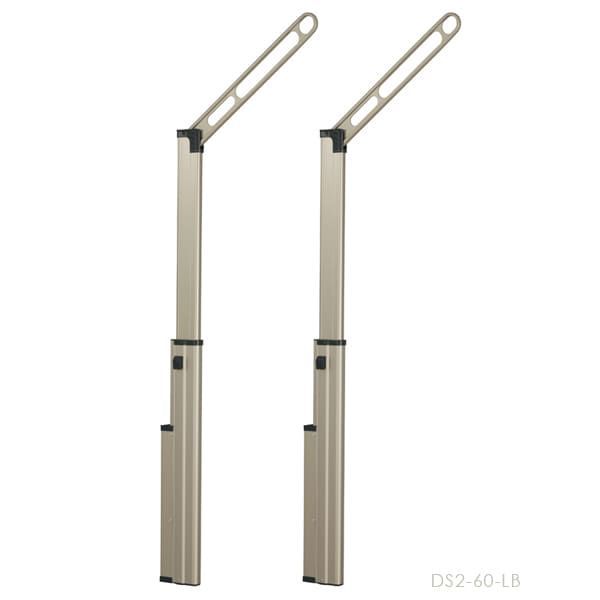 ホスクリーン 川口技研 物干し金物シリーズ DS2型 DS2-60 2本入り 設置1セット