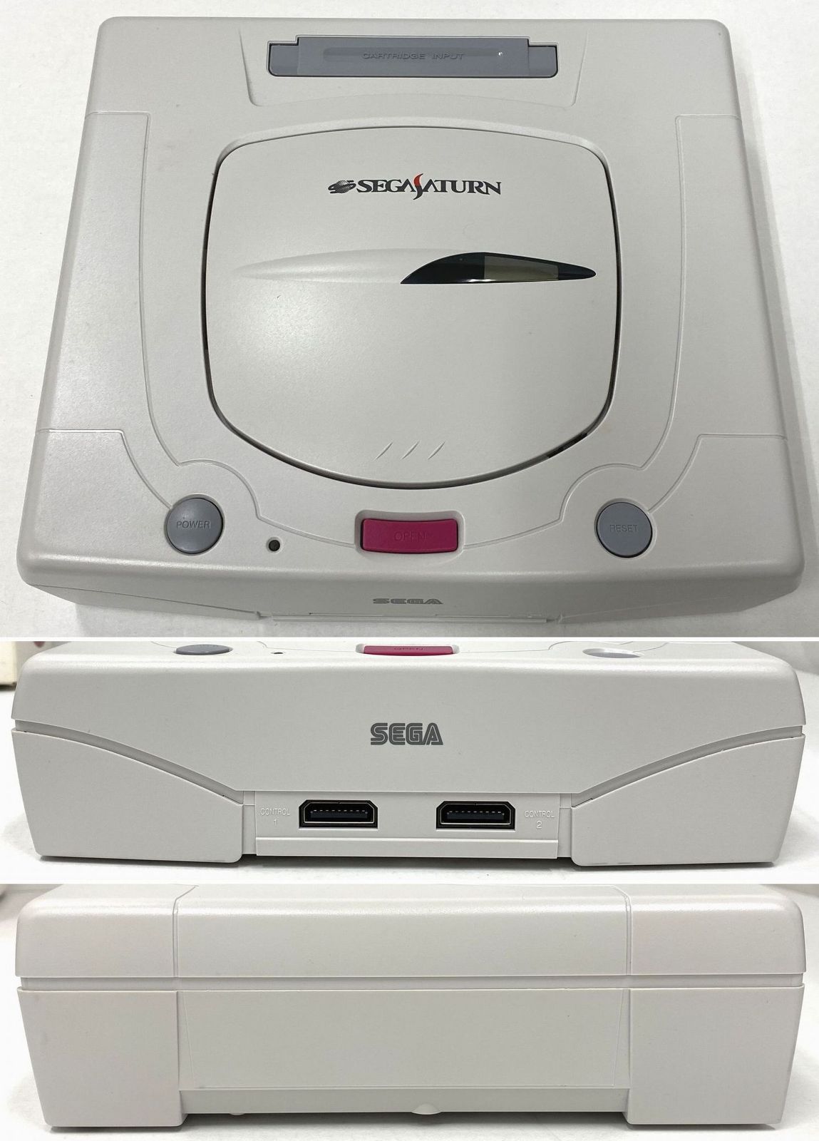 SEGA セガサターン ハード　ニュー サターン 本体　HST-0019　【中古品】 【動作確認済】 【25-20241106-A481】 【併売商品】