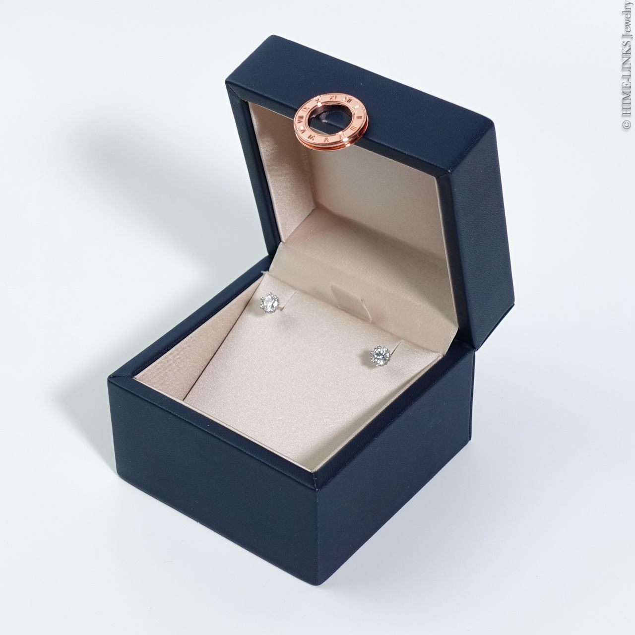 雪の花 モアサナイト 0.5ct/個 s925 白金メッキ 綺麗なBOX付き - メルカリ