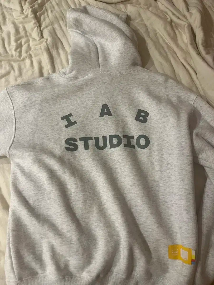 IAB Studio アイエプスタジオ フード付きTシャツ ライト グレー M