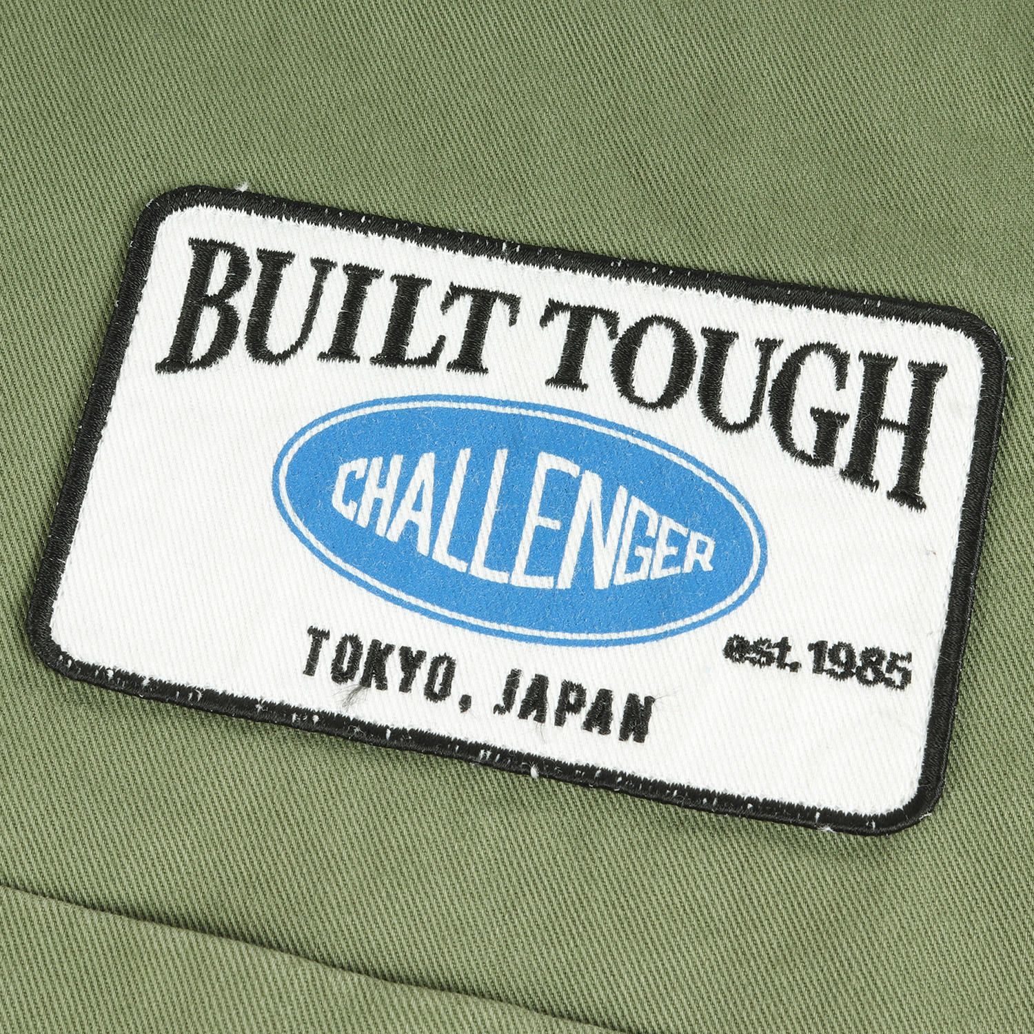 CHALLENGER チャレンジャー 19SS ワッペン付き コットンツイル