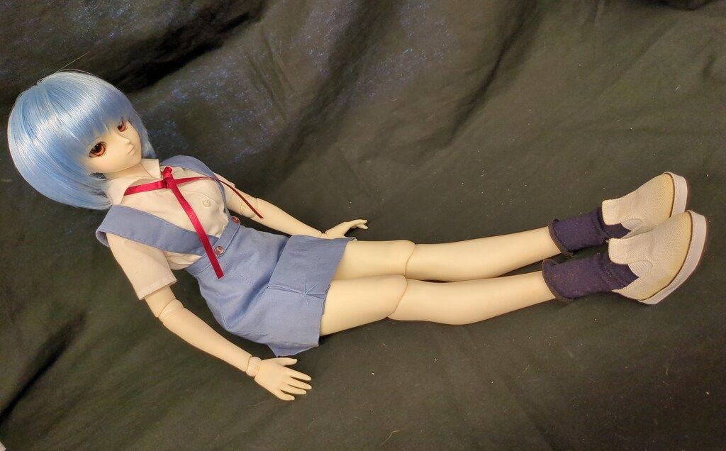 綾波レイ メイドドレスver.のメイク